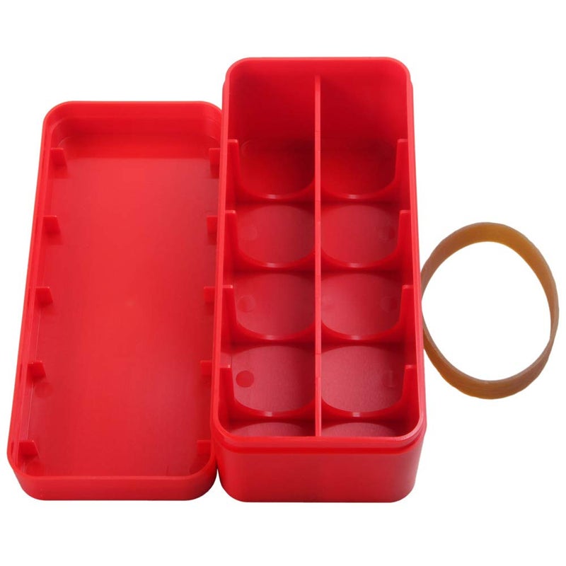 eTone Hard Plastic Film Storage Box Case Container for 120 135 220 35mm Film Mix Color (Red) - Image 2